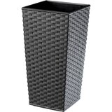 KADAX cvetlični lonec z vstavkom, pokrov za cvetlični lonec, visok vrtni grafitni 24x47 cm, (5000350824) | Shoptok.si