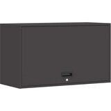  Ormar za zid u garaži Crna 90 x 40 x 53 cm Čelik s prahom | shoptok.hr