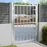 vidaXL Vrtna vrata 85x120 cm nerjaveče jeklo | Shoptok.si