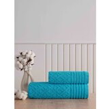 Mila Home Modri frotirni bombažni komplet brisač 2 ks Diamond – | Shoptok.si