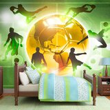  Tapeta - Football training 100x70 Cijene