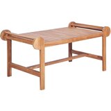 Furnova Klubska mizica 100x50x45 cm trdna tikovina, (21915689) Cene