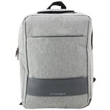  Gradski poslovni ruksak s USB-om i srednjim pretincem, sivi, 14L 40cm Cijene