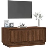  Stolić za kavu boja smeđeg hrasta 102x50x44cm konstruirano drvo | Eponuda.com