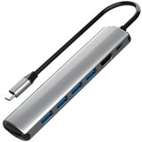INF 8-v-1 USB-C zvezdišče s HDMI, čitalnikom kartic SD/TF in napajanjem, (21778422) Cene