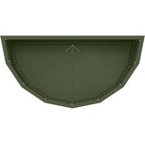  Cvetlično korito Oljčno zelena 60 x 30 x 35 cm Jeklo, (5000207701) | Shoptok.si