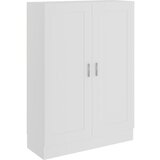 Maison Chic Knjižna omara - Knjižni regal bela 82,5x30,5x115 cm inženirski les, (21724944) Cene