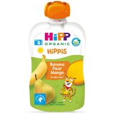 Hipp Voćni pire za bebe banana, kruška i mango 4M+ 100g cene