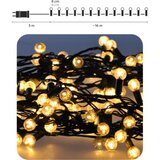  Toplo Bijela LED Kuglasta Svjetla za Božićno Drvce 200 Lampica ~16m | shoptok.hr