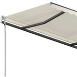  Samostojeća tenda na ručno uvlačenje 300 x 250 cm krem | shoptok.hr