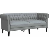 Dvosjed Chesterfield svjetlosivi od tkanine | Eponuda.com