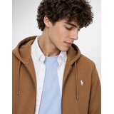 Polo Ralph Lauren SWEATSHIRT ZIPPE EN DOUBLE KNIT TECH Smeđa | shoptok.hr
