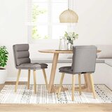 Maison Chic Jedilni stoli - Vzorci stoli 2 kosa taupe blago A493, (22031694) Cene