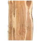 vidaXL Mizna plošča trden akacijev les 100x(50-60)x3,8 cm | Shoptok.si