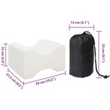  Jastuk s jastukom Bijelo 26 x 21 x 15 cm Poliester | shoptok.hr
