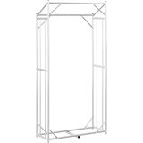  Stalak za drva za ogrjev s kišnom navlakom 100x40x200 cm | Eponuda.ba