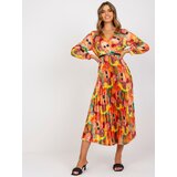 Italy Moda Dress-DHJ-SK-15163.84-Orange | Shoptok.si