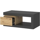 Modern Living Klubska Miza Luci, Antracit, Barva Hrasta | Shoptok.si