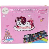 Art Set in Folding Suitcase with Unicorn 133 El | shoptok.hr