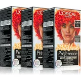 L'Oréal Paris Préférence Meta Vivids polutrajna boja za kosu 6.403 Meta Coral nijansa