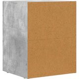  Nočna omarica Betonsko siva 40 x 35 x 50 cm Konstruiran les, (5000107122) | Shoptok.si