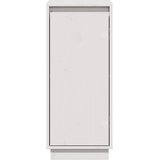  Komoda bijela 31,5 x 34 x 75 cm od masivne borovine | shoptok.hr