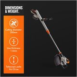 Vonhaus Akumulatorska kosilnica na nitko 40 V | Shoptok.si