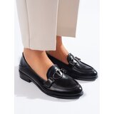 SHELOVET Black women's lords made of leather | shoptok.hr