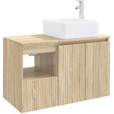  Set namještaja za kupaonicu 2 kom. Hrast sonoma Smeđa 53 x 35 x 80 cm | Shoptok.si