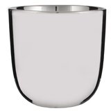 MICA okrugla tegla za biljke Chaz (Srebrne boje, Maks. vanjski promjer: 13 cm) | shoptok.hr