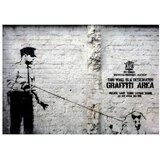  Tapeta - Banksy - Graffiti Area 250x175 | shoptok.hr