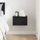  Noćni ormar Zidne Crni hrast 34 x 30 x 20 cm Konstruirano drvo | Eponuda.com