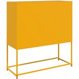  Komoda boja senfa 100,5x39x107 cm čelični | shoptok.hr