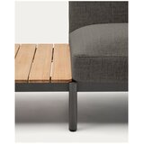 Kave Home Temno siv oblazinjen vrtni kavč (levi kot) Sorells – | Shoptok.si
