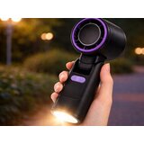 3 u 1 baterija. sklopivi lcd ručni putni ventilator usb led 199 načina rada | shoptok.hr