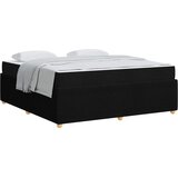  Krevetna konstrukcija Crna 180 x 200 cm tkanina | shoptok.hr