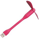 Techsuit Mini USB ventilator (TUF1) - 5V - Roza | Shoptok.si