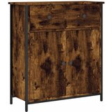 Maison Chic Komoda - Predalnik dimljeni hrast 70x30x80 cm inženirski les, (21718588) Cene