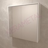 Kerametal snow white KN-80 gornji ormarić sa ogledalom Cene