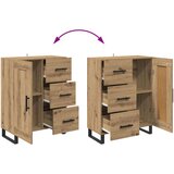  Kuhinjski ormarić 2 pcs Umjetnički hrast Inženjerska drva i staklo | shoptok.hr