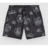 Cali 14" Kids Boardshorts black mystical