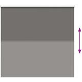 vidaXL Rolo zavjesa Blackout siva 155x150 cm Širina tkanine 151,6 cm | shoptok.hr