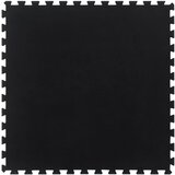 vidaXL Gumijasta talna ploščica črna 12 mm 100x100 cm | Shoptok.si