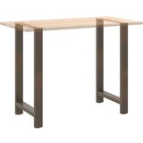  Noge za barski stol Prirodni čelik 2 kom 60 x (100-101) cm Čelik - Prirodna 60 x (100-101) cm 2 1 | shoptok.hr