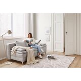Novel ZOFA BOXSPRING, svetlo siva tekstil | Shoptok.si