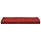  Prostirke za stepenice 30 kom 65x21x4 cm crvene pravokutni rub | shoptok.hr