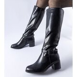 D/CEO Black insulated boots Castro Cene