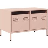 vidaXL TV ormarić ružičasti 68 x 39 x 43,5 cm hladno valjani čelik | shoptok.hr