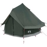 Tipi šator Maslinasto zelena 250 x 250 cm Poliester i čelik | shoptok.hr