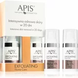 Apis Natural Cosmetics Exfoliation Home Care set za intenzivnu regeneraciju i zatezanje lica